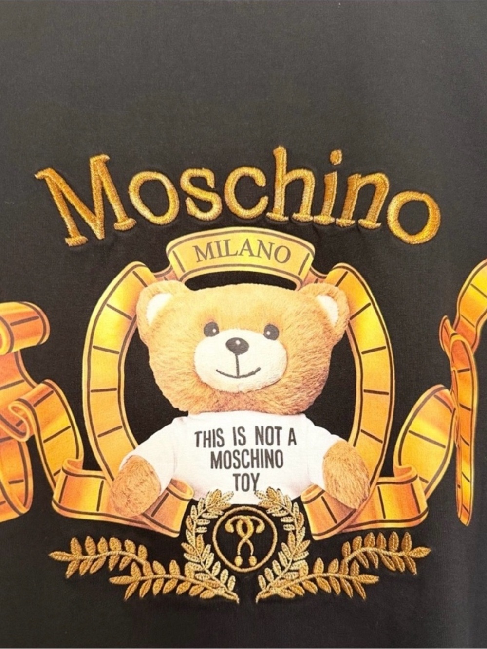 Moschino Couture Teddy Bear T-Shirt Dress – Size US 2 - Picture 5 of 8